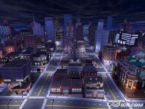 《模擬城市：社會》夜景