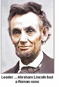 林肯--羅馬鼻代表