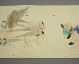 屁合戰繪卷 屁合戰繪卷