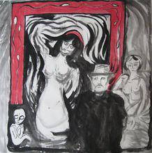 當代水墨 《蒙克》