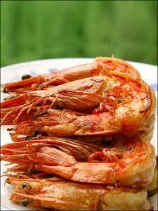 清蒸大蝦 清蒸大蝦