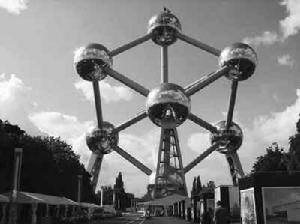 （圖）1958年布魯塞爾世博會的原子塔