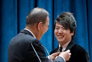 鋼琴家郎朗出任聯合國和平使者