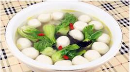 香菇生菜魚丸湯 香菇生菜魚丸湯