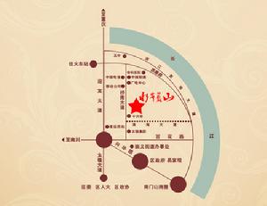 水岸藍山區點陣圖