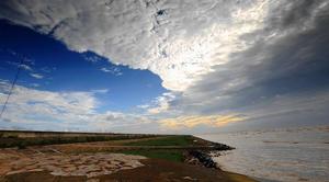 南匯嘴一段海岸