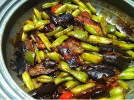 茄子燉豆角 茄子燉豆角