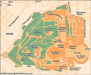 梵蒂岡行政區劃 梵蒂岡行政區劃