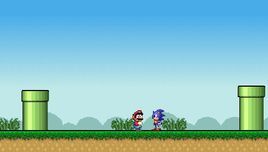 超級瑪麗世界的索尼克 超級瑪麗世界的索尼克