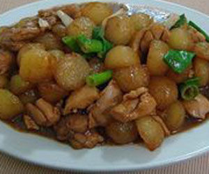 冬瓜雞球 冬瓜雞球