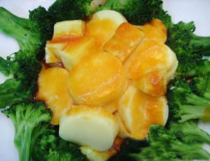 蝦子竹蓀燒日本豆腐 蝦子竹蓀燒日本豆腐