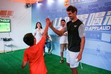 2017年深圳公開賽與球迷互動