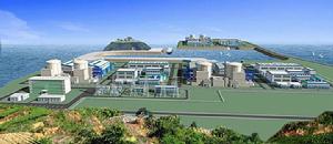 福建寧德核電站建成示意圖