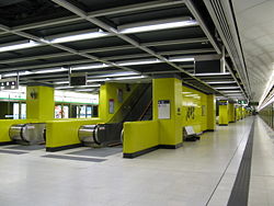 （圖）油塘站U2層月台