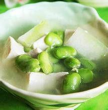 蠶豆燉豆腐 蠶豆燉豆腐