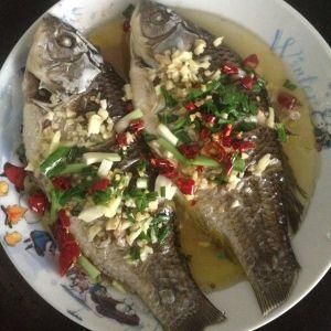 清蒸鯽魚 清蒸鯽魚