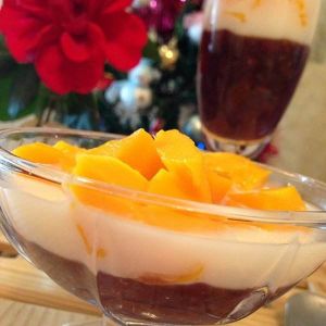 木瓜椰香紅豆沙冰 木瓜椰香紅豆沙冰