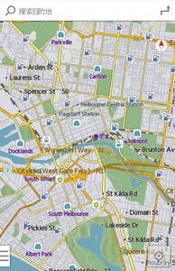 墨爾本城市交通圖 最新erlinyou版