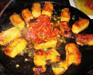 安徽油煎毛豆腐 安徽油煎毛豆腐