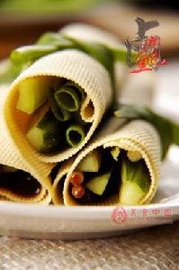 豆皮蔬菜卷 豆皮蔬菜卷