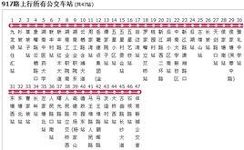 長沙公交917路 長沙公交917路