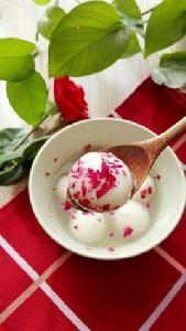 玫瑰蜜湯圓 玫瑰蜜湯圓