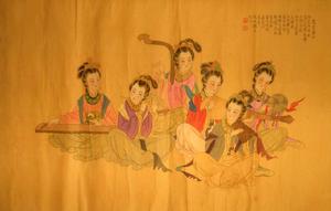蜀宮樂女圖 蜀宮樂女圖