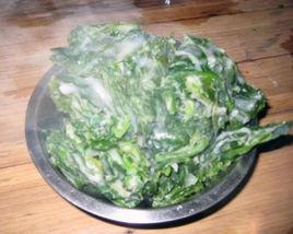 九堡紅薯葉子米果