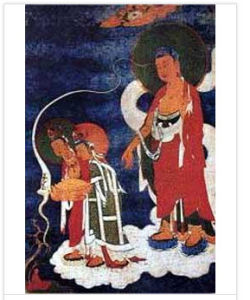 阿彌陀佛接引圖 阿彌陀佛接引圖