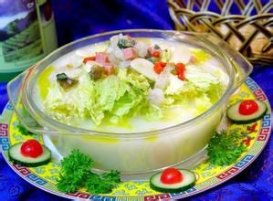 上湯扒娃娃菜 上湯扒娃娃菜