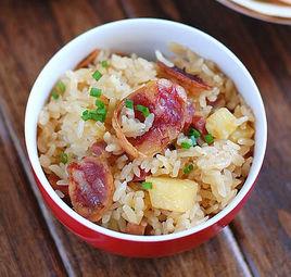 土豆腊味飯 土豆腊味飯