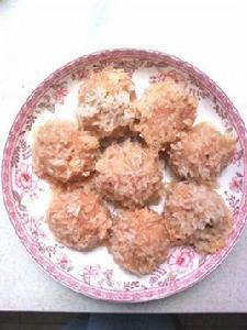 水晶糯米丸子 水晶糯米丸子