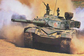 中國坦克位列世界三強