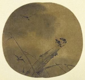 疏柳寒鴉圖 疏柳寒鴉圖