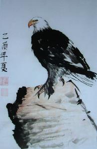 高瞻遠矚（雄鷹圖）