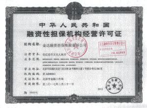 融資類保函 融資類保函