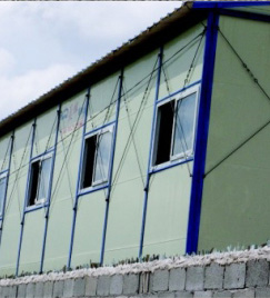 兩層坡頂活動板房