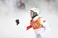 平昌冬奧賽場的賈宗洋