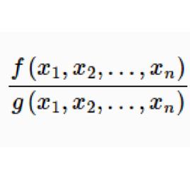 有理分式域 有理分式域
