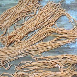 胡蘿蔔汁面 胡蘿蔔汁面