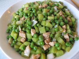 鮮豌豆燴裡脊 鮮豌豆燴裡脊