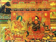 達賴五世朝見順治皇帝