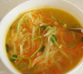 土豆三絲清湯 土豆三絲清湯