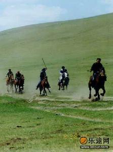 （圖）馳騁在草原上的馬背民族