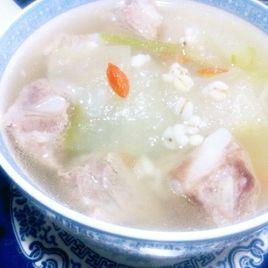 冬瓜薏米瘦肉湯 冬瓜薏米瘦肉湯