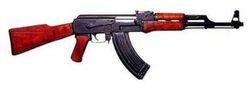 蘇聯裝備的AK47