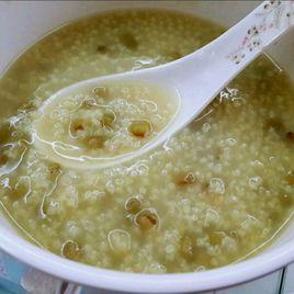 油菜綠豆粥 油菜綠豆粥