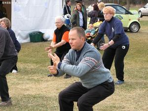練習太極拳