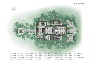 大安寺規劃總平面圖