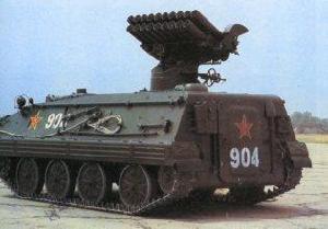 70式19管130毫米火箭炮 70式19管130毫米火箭炮